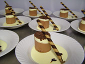 Individual Chocolate Bavarians